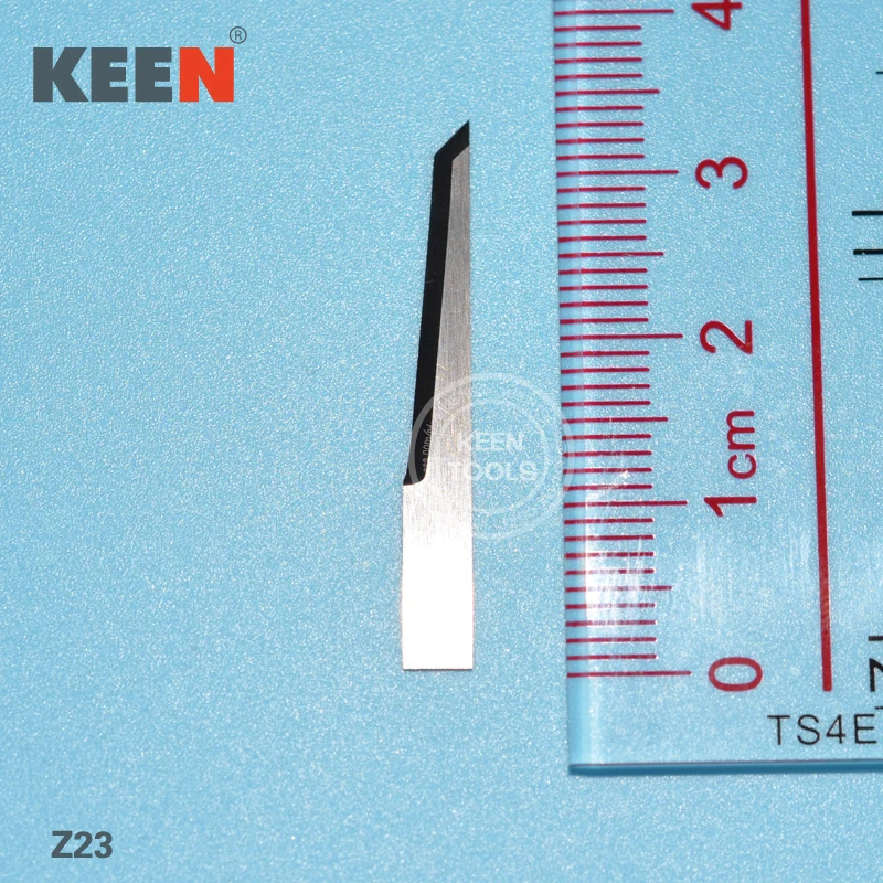 Keentools Tungsten Carbide Tipped Grooving Cutter / Wedge Blade for Flock Textile Foils,Felt, Carboard,Rubber Z23