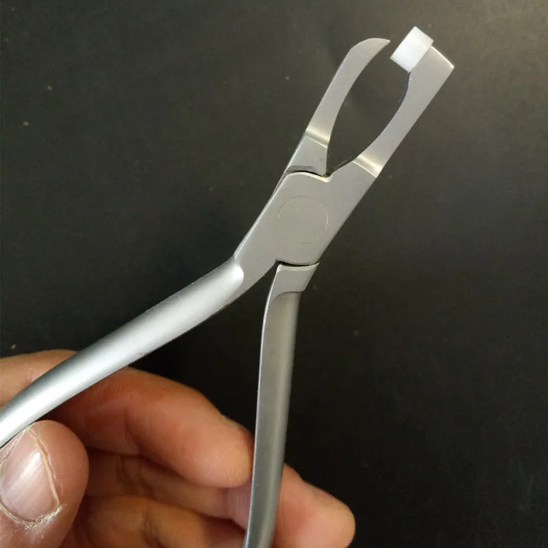 Tandheelkundige Orthodontische Band Verwijderen Tangen Dental Riem Ring Mondbuis Bands Ontharing Klem Tang Lange Tip Tandheelkundige Gereedschap