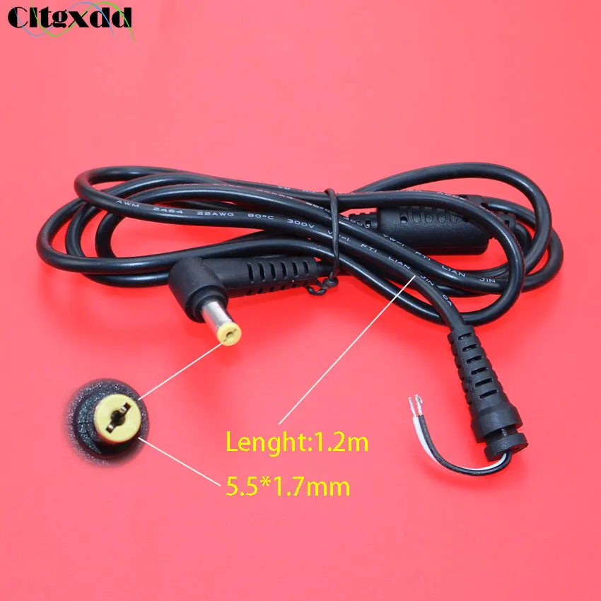 cltgxdd 5.5x1.7mm 5.5*2.5mm 5.0*3.0 DC Power Charger Plug Cable Connector for Lenovo Samsung Acer Dell Asus Sony Laptop adapter