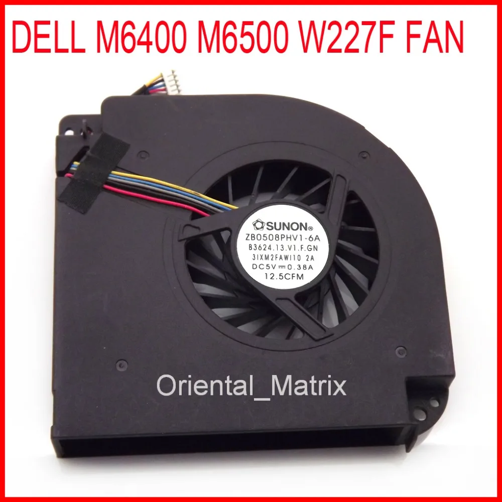 

Free Shipping New ZB0508PHV1-6A DC5V 0.38A 5Pin For DELL M6400 M6500 W227F Cooler Cooling Fan