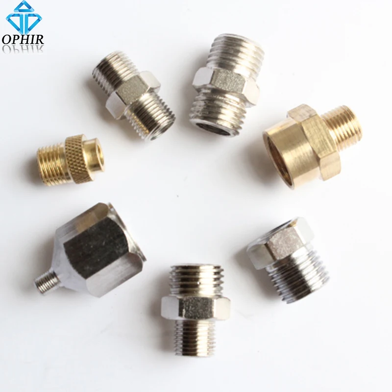 

OPHIR 7x Adaptor Set Kit Airbrush Air Compressor Hose Fitting Connector Nail Art Hobby Airbrush Adapter _AC027-AC033