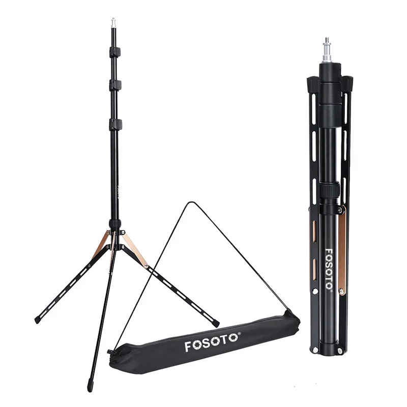 fusitu FT-190 Portable Light Stand Tripod Bag Head Softbox For Photographic Light Photo Studio Phone Flash Umbrellas Reflector