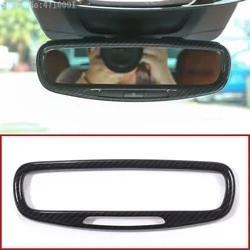 Carbon Fiber ABS For Maserati Levante 2016 For Ghibli For Quattroporte 2017 Car Interior Rearview Mirror Frame Trim Accessories