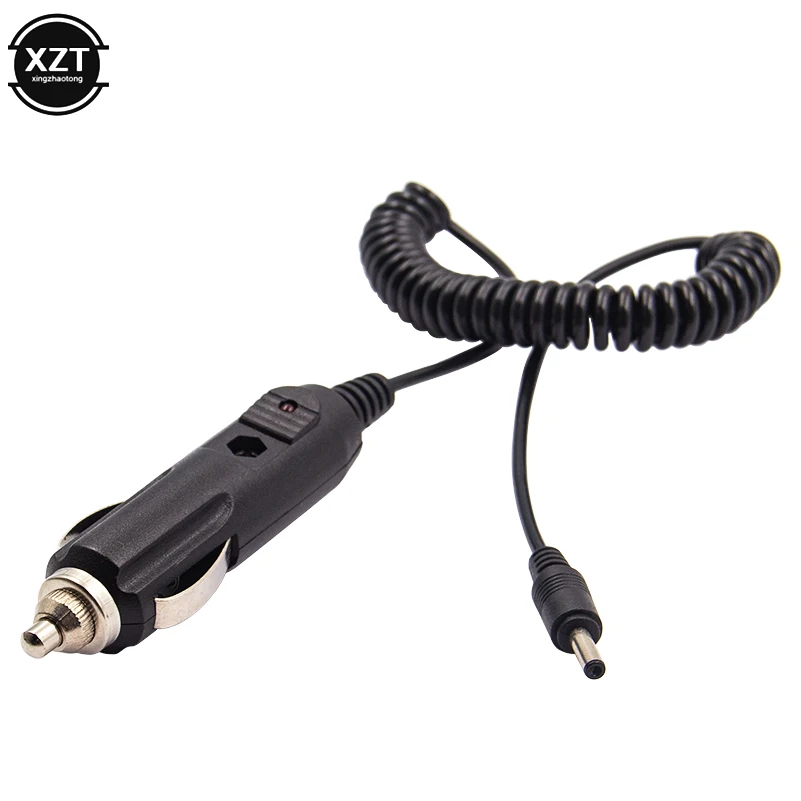 Universal 12V 1A 3.5mm x 1.35mm Car Charger DC Power Adapter Sockets Cigarette Lighter Plug 1.5M Cable High Quality