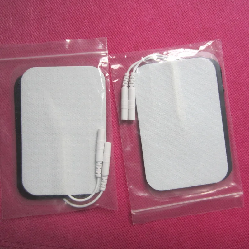 EMS machine pads 6*9cm 10pairs (20pcs) self-stick tens pads electrode pads for electric body massage machine