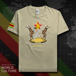 Zimbabwe men t shirt 2018 jersey nation team tshirt 100% cotton t-shirt clothes tees country sporting ZWE Zimbabwe Zimbabwean 20