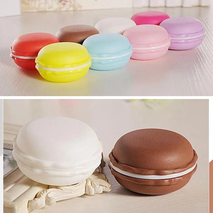 36pcs Macaron Shape Small Plastic Box Colorful Wedding Favor Candy Box Mini Jewelry Storage Box Birthday Baby Shower Gift Boxes