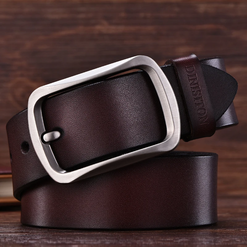 DINISITON designer belts men high quality genuine leather belt man fashion strap male cowhide belts for men jeans cow leather