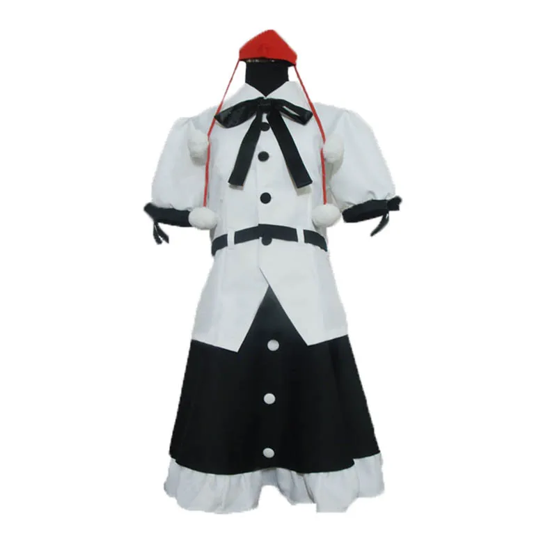 

Touhou Project Syameimaru Aya Shameimaru Cosplay Costume with hat Custom Made for Christmas