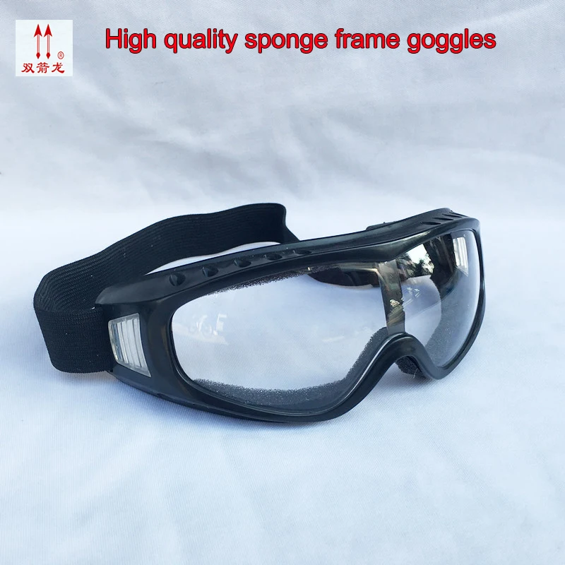 1PCS Sponge frame goggles Windproof Anti-shock Breathable protective glasses Riding outdoor Labor protection safety glasses