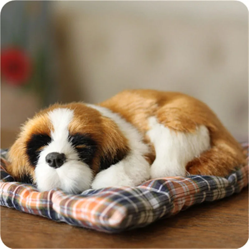 Soft Golden dog toy kawaii simulation animals Craft dolls plush Toys small Sleeping dog for children decoration creative gifts