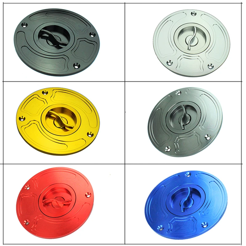 

For Honda CBR 600 F4I 2000 - 2017 CNC Aluminum Motorcycle Gas Cap Tank Fuel Oil Cover Fuel Cover For VFR1200F 2008 - 2017 2016