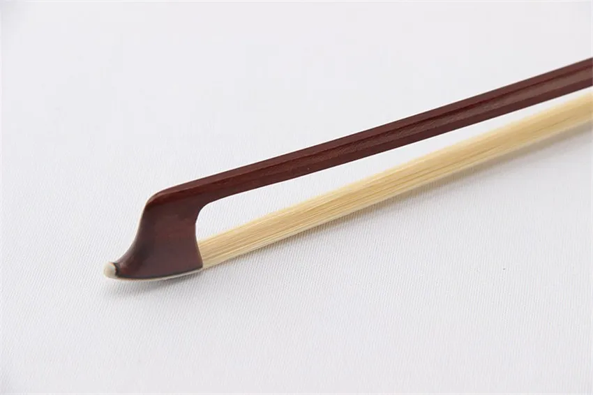 1 Stück Violinbogen, Größe 1/2, 1/4, 1/8, 3/4, 4/4, aus rotem Sandelholz, mit Pferdehaar, Zubehör. – Detail 4