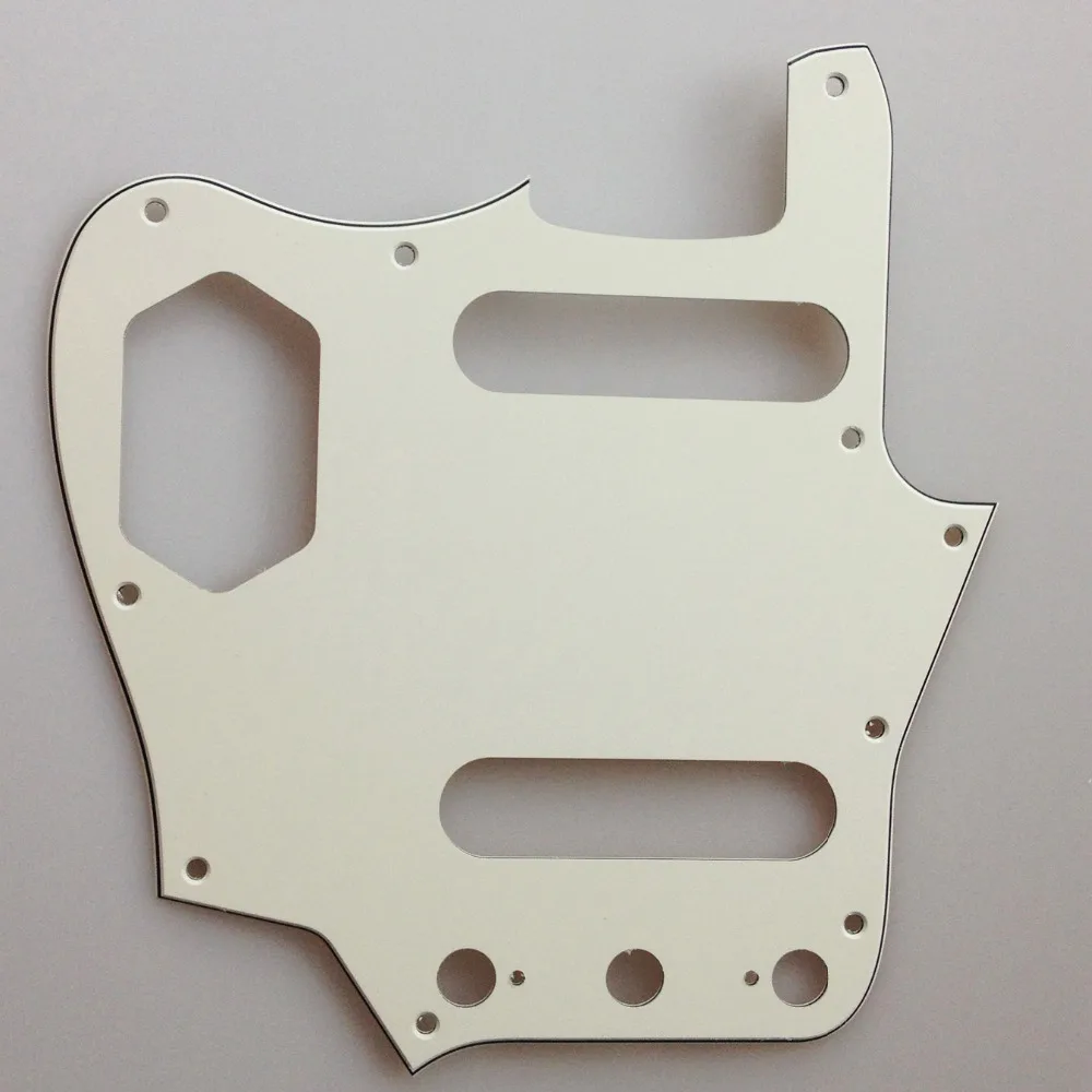 Pleroo Custom Guitar Pickgaurd Scratch Plate - For US Left Hand Jaguar Guitar Pickguard Scratch Plate