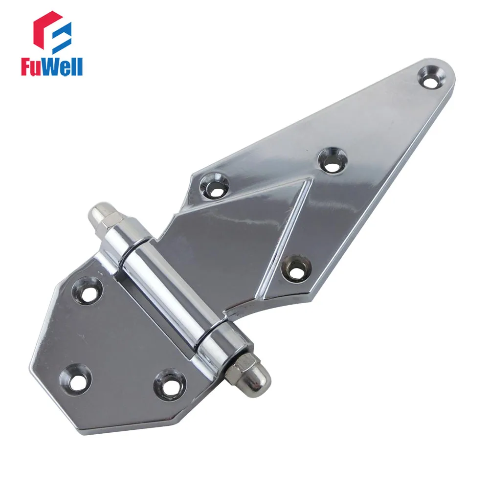 

2pcs Cold store storage Oven Door Hinge 205mm Length Zinc Alloy Oven Hinge Silver Hardware Steamer Cooker Hinges