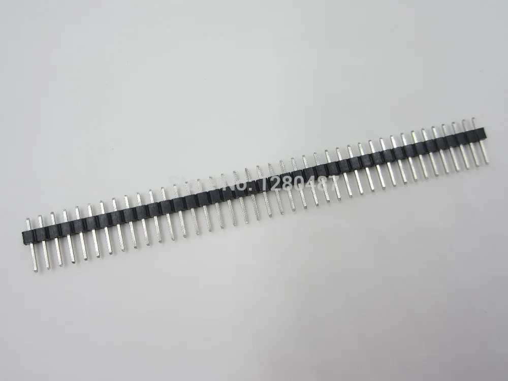 HAILANGNIAO 20PCS 2.54mm 2*40 Pin 40PIN 40P Male sing Row Pin Header Strip