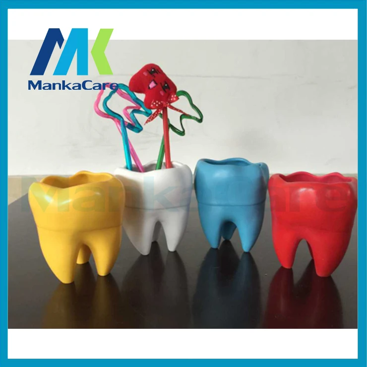 

1 pcs Pencil Vase Dental Clinic Pot Special gift for dentist Medical lab goods Creative Dental Gift flow pots