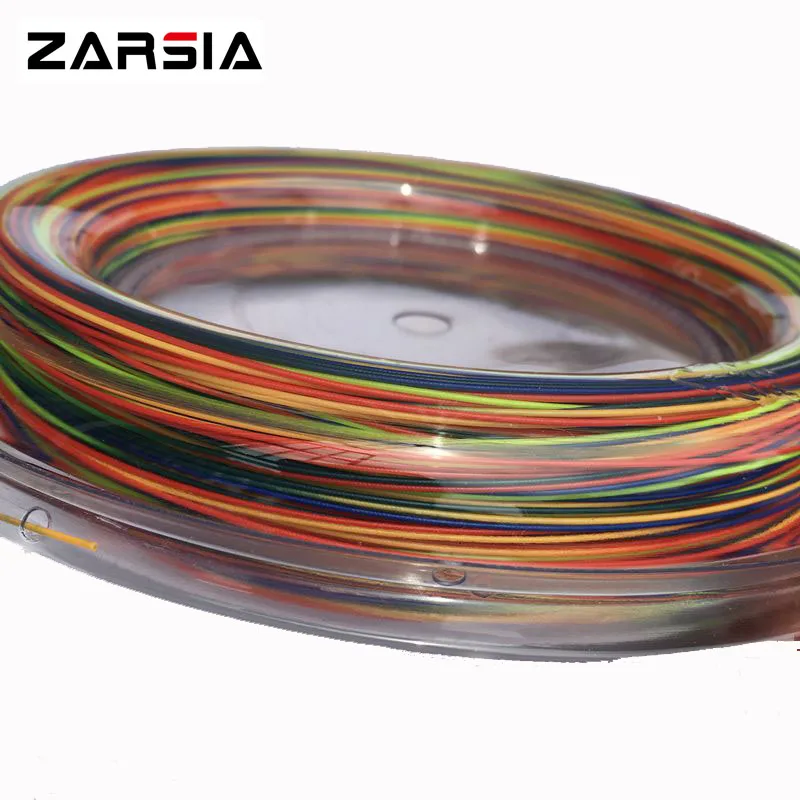 2024 Hot selling ZARSIA Rainbow Badminton String Reel 200M Free shipping