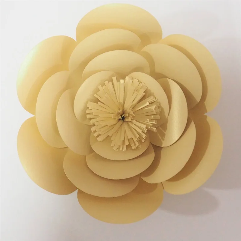 2018 DIY 30PCS Giant Paper Flowers Flores Artificiales Fleur Artificielle Wedding & Event Backdrop Birthday Party Nursery 1M2