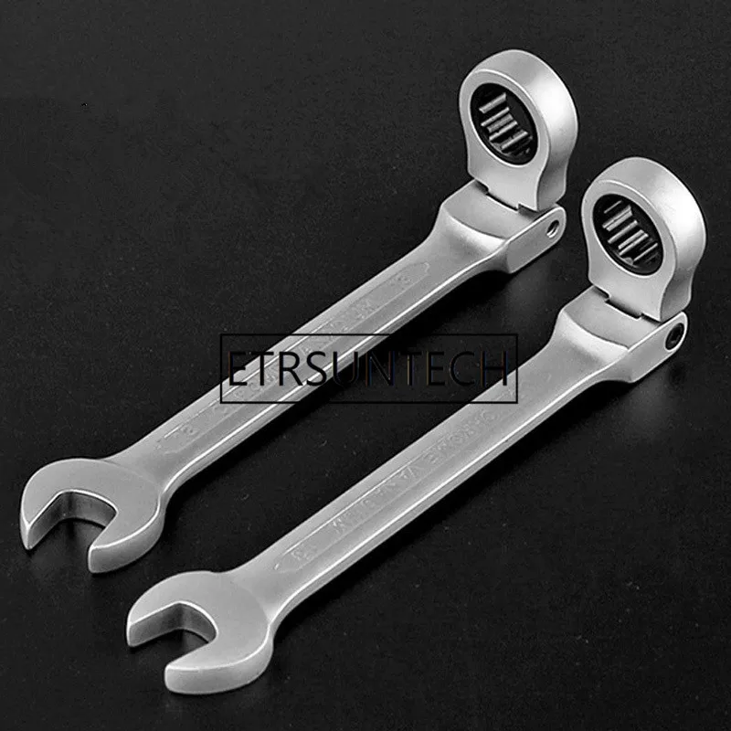 12pcs/set Keys For Car Repair Adjustable Combination Gear Nut Wrench  End Open Spanner Auto Repair Hand Tools Set