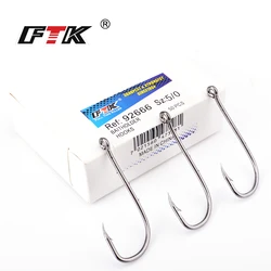 FTK 92666 Fishhook Fish hook Baitholder Size5/0#-1/0# with 50pcs/lot 1#-10# With 100pcs/lot Hooks From Norway For Carp Fishing
