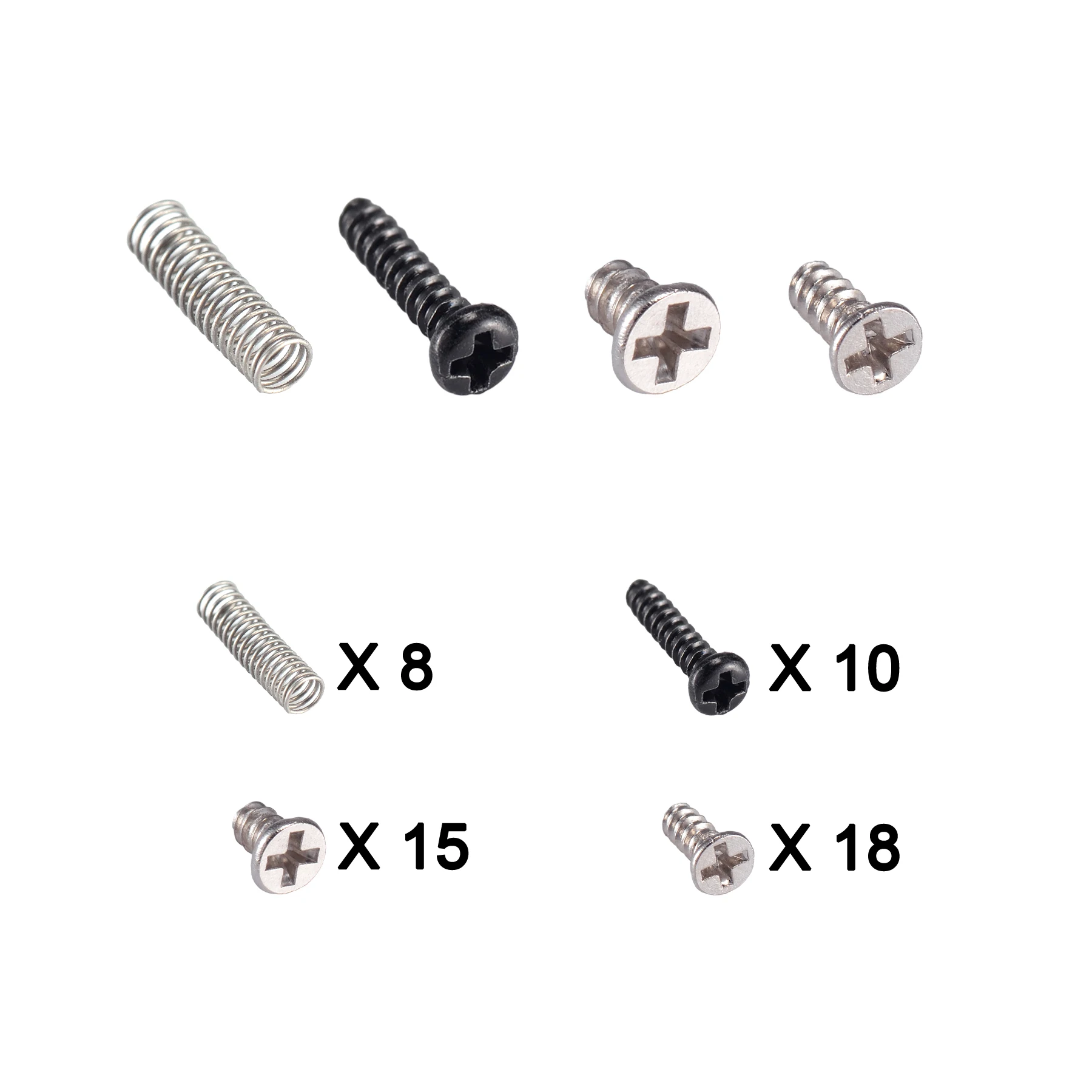 EXtremeRate 닌텐도 스위치 조이콘용 나사, 풀 세트 교체 부품, 51 개