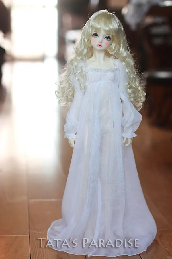 

1/4 1/3 scale BJD Chiffon Nightdress Retro Roman Dress for BJD/SD MSD SD13 Big Girl clothes not included doll and other E2417