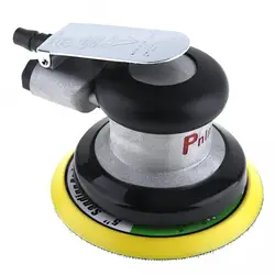 5 Inch Pneumatic Grinder Random Orbital Pneumatic Sander Circular Air Polished Grinder Vacuum Eccentric Polishing Machine Tools