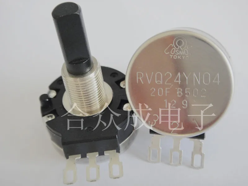 [VK] Japan TOCOS RVQ24YN0425FB502 RVQ24YN04 25F B502 5K B5K  long life potentiometer switch