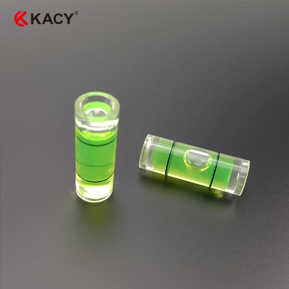 KACY 20PCS 8X23mm  Level frame level Support level bubble equilibrium bubble blisters that hang a picture Cylindrical level