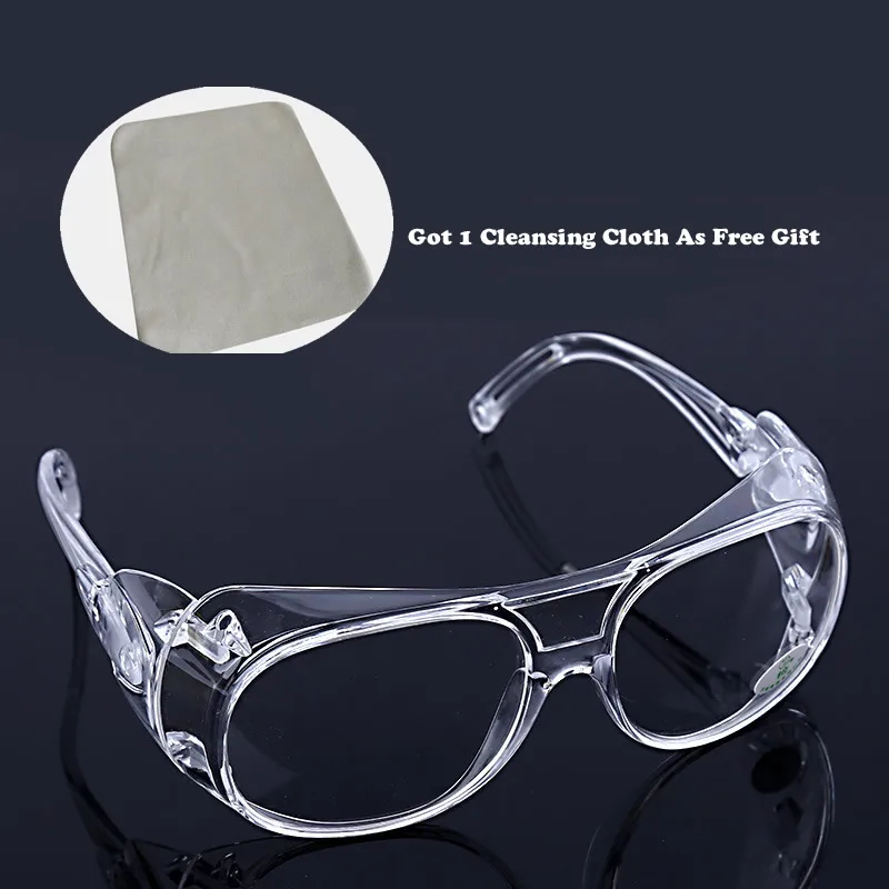 New Clear Eyewear Safety Glasses Anti-Splash Impact-Resistant Lens Work Safety Goggles For Home Carpente Dentist Eyes Protection