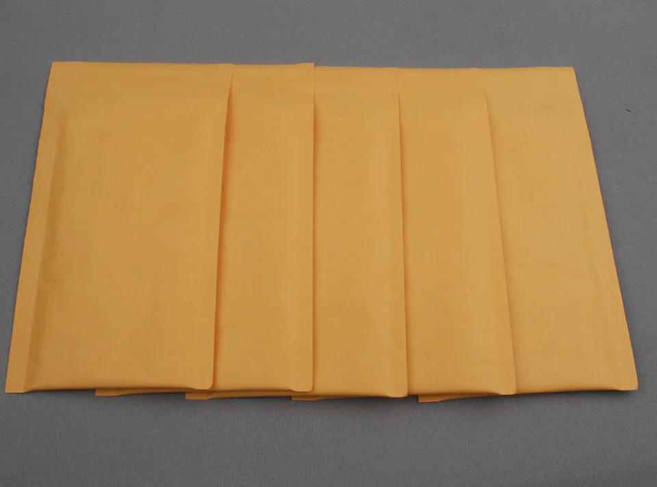 عالية الجودة كرافت فقاعة حقيبة وسادة مغلفات الارسال 4 في بواسطة 7 بوصة صدمة برهان 122*178 + 40 مللي متر أكياس الارسال أكياس الشحن 30 قطعة مجموعة