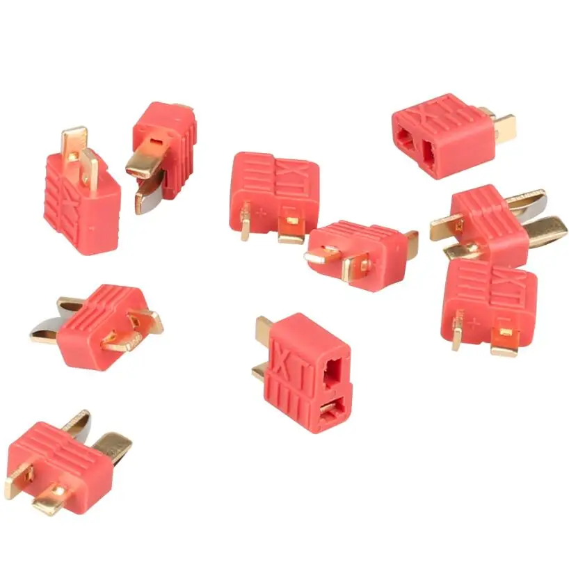 5 pairs/lot New Deans XT Plug Nylon T-CONNECTOR Golden grip slip T plug Anti-skid For RC ESC Battery 20% off