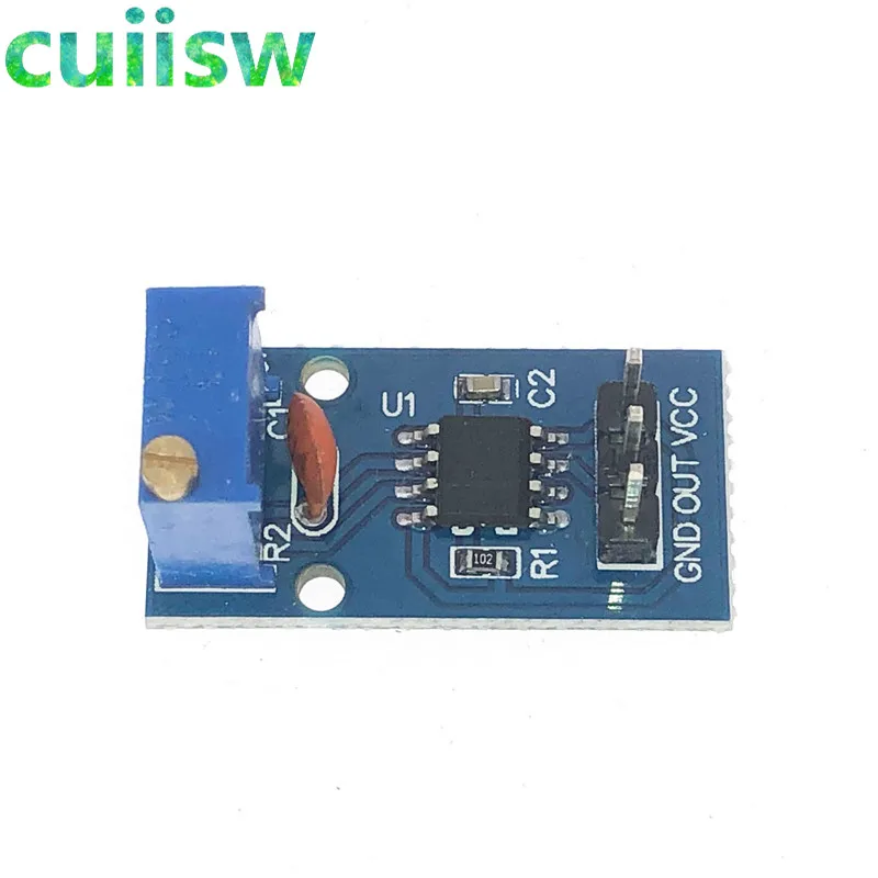 DC 5V 12V NE555 Adjustable Resistance Frequency Pulse Generator Module Single Channel Output for Arduino Smart Car