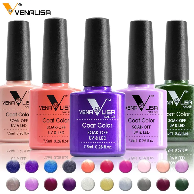 Venalisa matowy lakier nawierzchniowy Gelpolish Canni Factory lakier do paznokci podkład do paznokci podkład top coat Soak Off żel do paznokci UV led polski żel UV