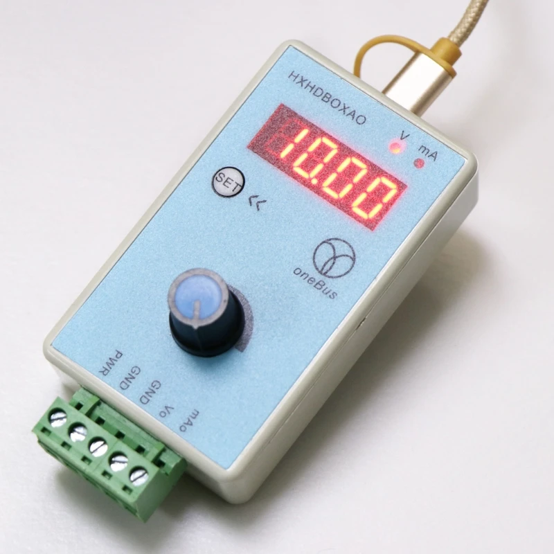 Handheld Current Voltage Signal Generator Analog Simulator Output 0-10V 0-20mA