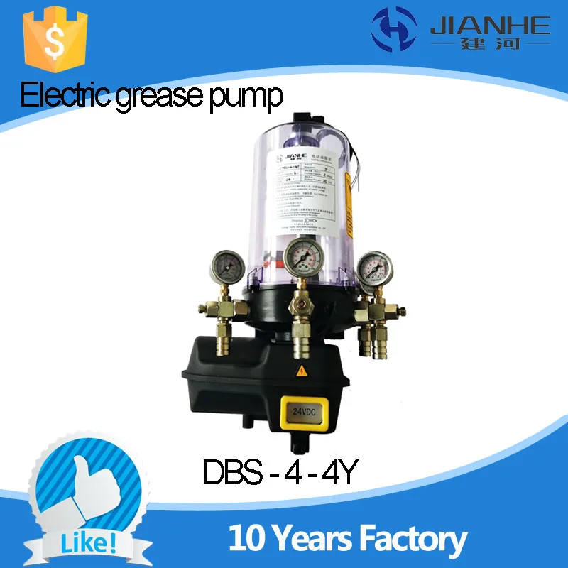 

JIANHE 4L 24VDC DBS-4-4Y Electric Grease Pump for Lubrication System/CNC Machine