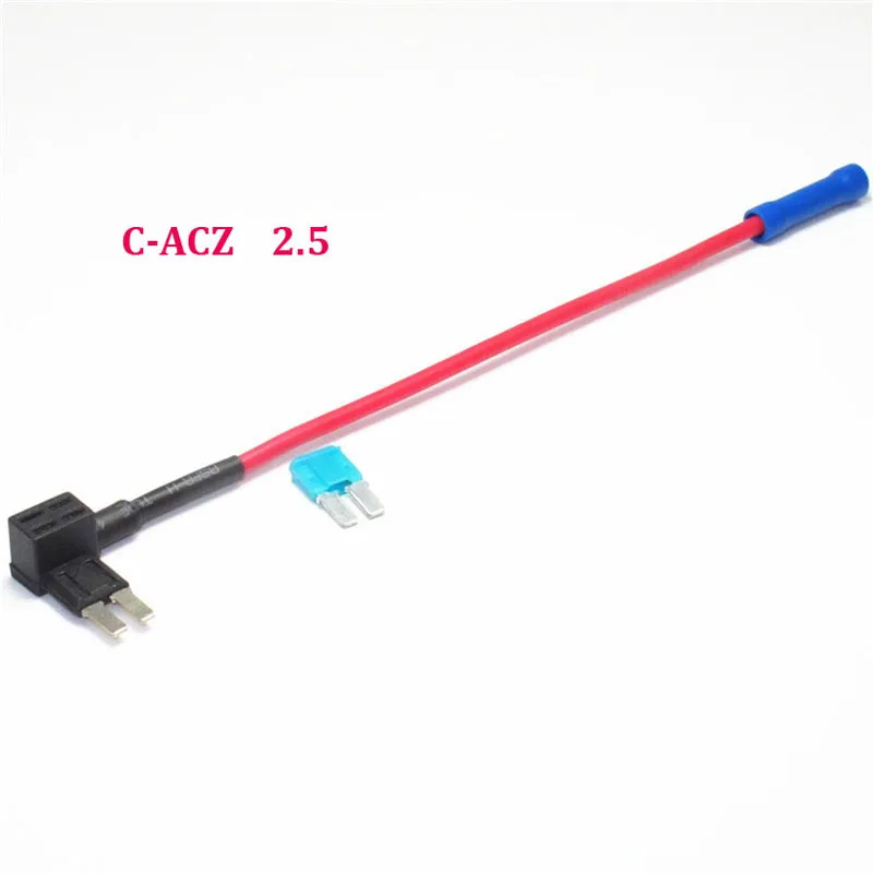 5pcs Auto Car Fuse Box 12v Holder ACU ACZ ACS ACN Adapter With ATS ATC MINI MICRO2 Fuse Insert Adapter Set CHIZIYO