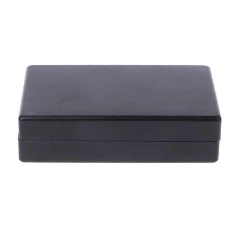 OOTDTY 125x80x32mm Black Waterproof Box Electronic Project Instrument Case Connector