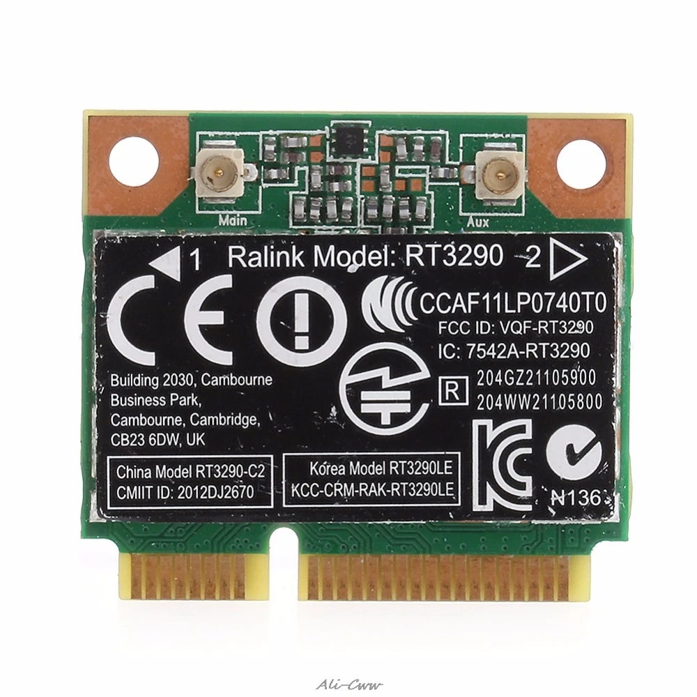 Tarjeta de red inalámbrica con Bluetooth, adaptador wifi de 150M para RT3290, HP Pavilion, G7-2000, Ralink, 802.11b/G/n