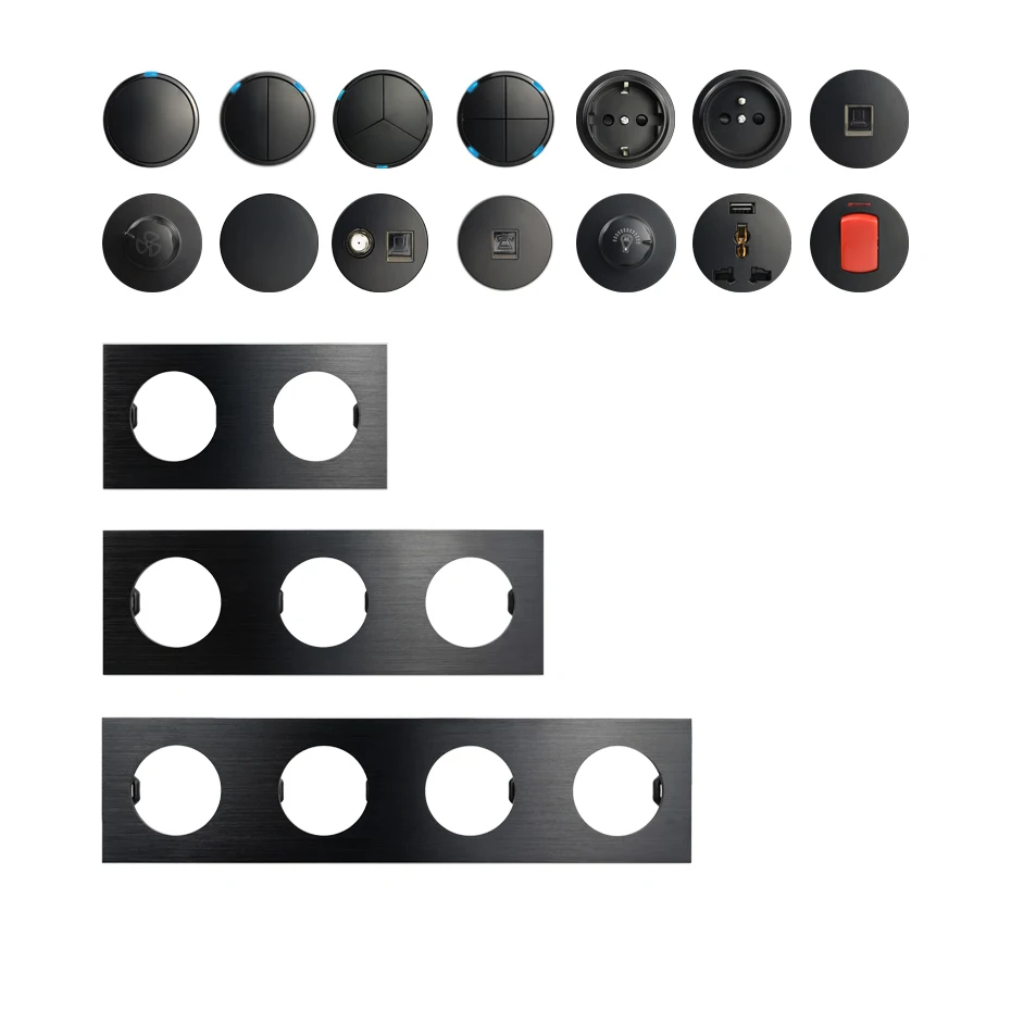 Wallpad L6 Blank Cover Decorative Module 5 Colors DIY Free Combination