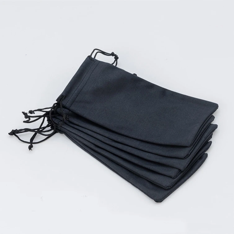 100 Pieces Black Glasses Pouch Sunglasses Bag Glasses Pocket