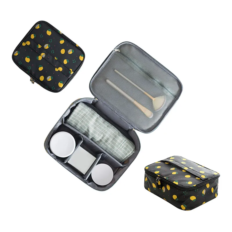 

Travel Beautician Necessary Cosmetic Bags Women's Trip Wash Toiletry Organizer Pouch Makeup Case Accessories Supplies Product