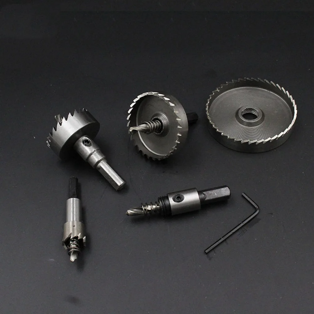 4241HSS wiertła 23-80mm ze stali nierdzewnej zestaw do wiercenia dla Holesaw Metal Cutter drewna otwornica stolarstwo narzędzia