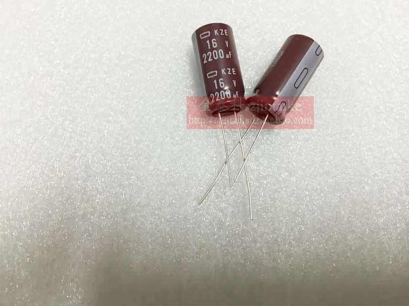 2020 hot sale 30PCS/50PCS NIPPON electrolytic capacitor 16V2200UF 13X25 KZE series of brown 105 degrees Japan free shipping