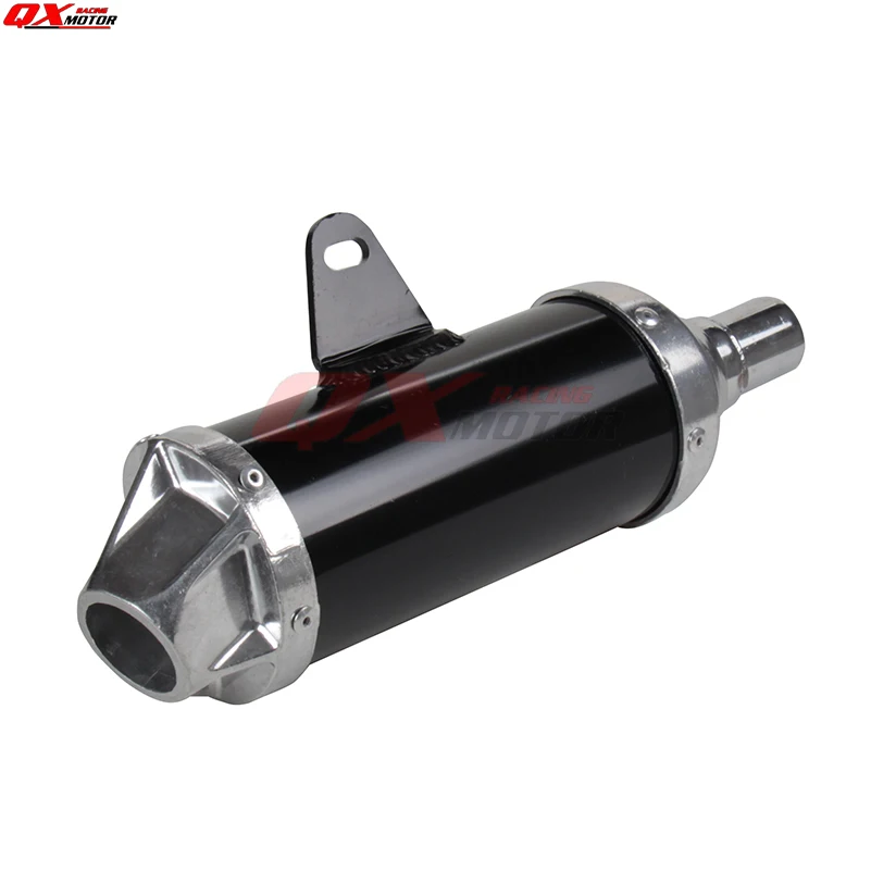 Aluminum Exhaust Muffler For BBR Style Chinese KAYO BSE Apollo Pit Bike Dirt Bike 110cc 125cc