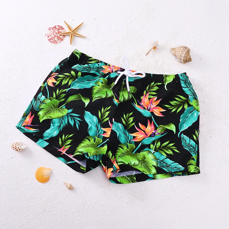 Men\'s Printed Board Shorts Quick Dry Beach Shorts Swim Trunks Male Bikini Swimwear Surfing Shorts Short De Bain Homme Banadore