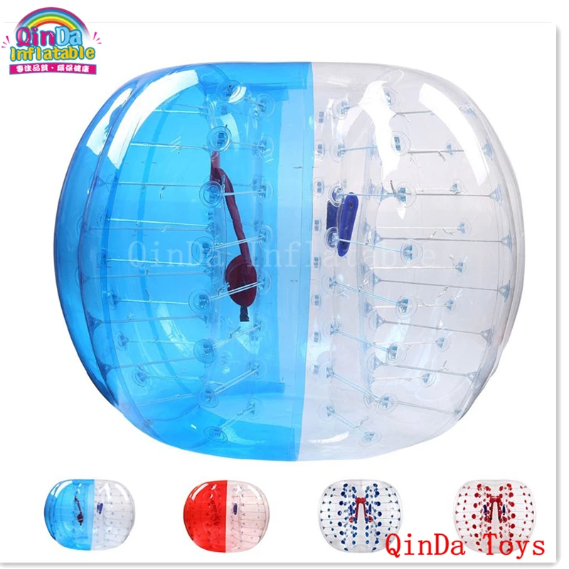 Most Crazy Sport Inflatable Bumper Ball With Pump,1.5m Giant Human Bubble Ball For Adult