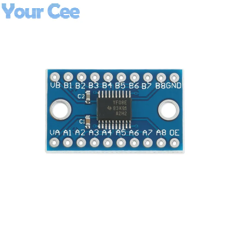 10pcs/1pc TXS0108E 8 Channel Logic Level Bi-directional Converter Module 3.3V 5V TXB0108 Mutual Convert Module TXS0108