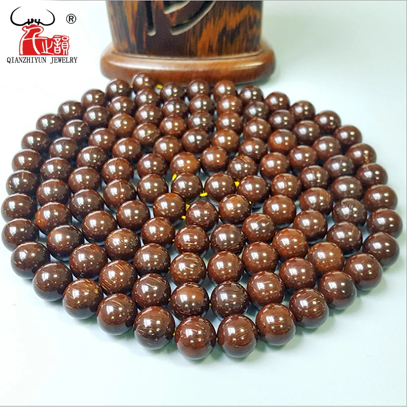 30PCS High Quality Yoga Rosary Beads Loose Beads Natural Palm Fruit beads for jewelry making Handmade DIY Jewelry Accessorie